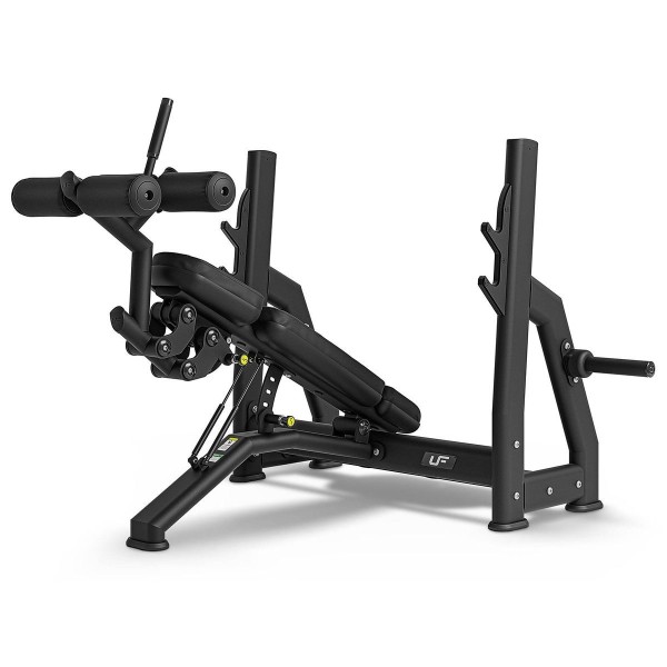 Лава для жиму з негативних нахилом зі стійками UpForm UR-L007