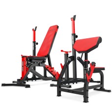 Комплект Marbo Sport MS5 Лава двостороння + регульовані стійки + приставка Скотта