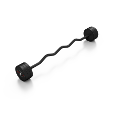 Штанга з ломаним грифом Marbo Sport MW-SG-30-L-k2 30кг чорна
