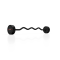 Штанга з ломаним грифом Marbo Sport MW-SG-20-L-k2 20кг чорна