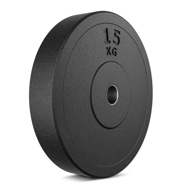 Блін для олімпійської штанги бамперний Marbo Sport Bumper Elite 15кг