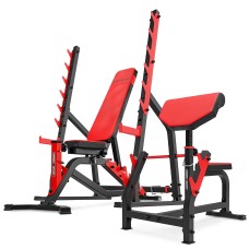 Комплект Marbo Sport MS6 Лава двостороння + стійки для воріт + приставка Скотта