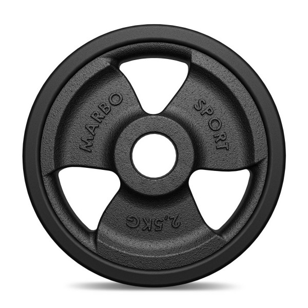 Чавунний прогумований диск 2.5кг ø31мм Marbo Sport