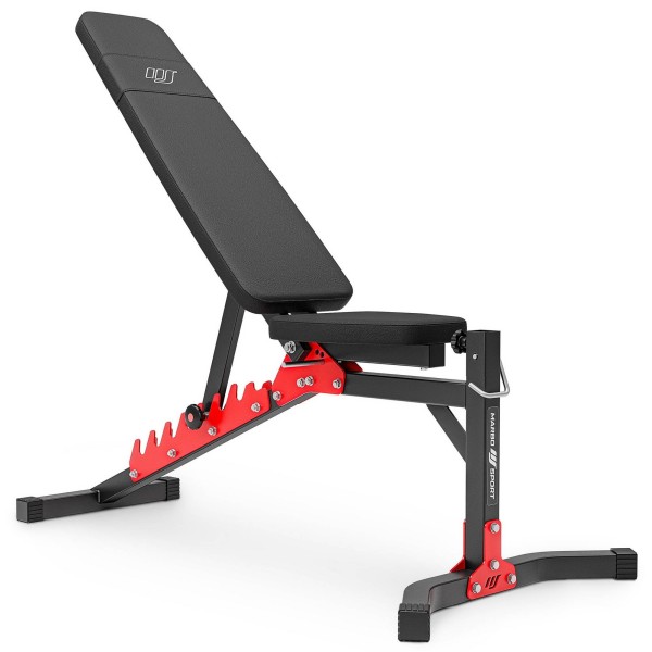 Комплект Marbo Sport MH25 Лава регульована + стійки регульовані + жим ногами + витяжка + приставка Скотта гірка