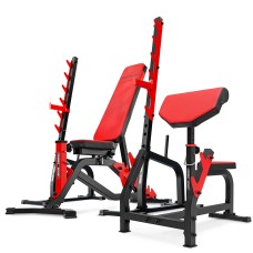 Комплект Marbo Sport MS24 Лава двостороння + стійки багаторівневі + приставка Скотта