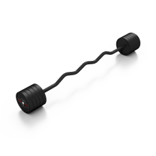 Штанга з ломаним грифом Marbo Sport MW-SG-40-L-k2 40кг чорна