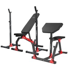 Комплект Marbo Sport MH9 Лава двостороння + регульовані стійки + приставка Скотта