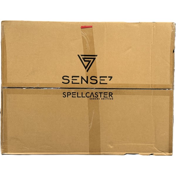 Ігрове крісло Sense7 Spellcaster Senshi Edition, екошкіра, біле