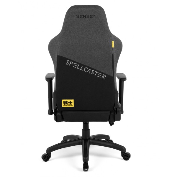 Ігрове крісло Sense7 Spellcaster Senshi Edition XL, тканина, сіре