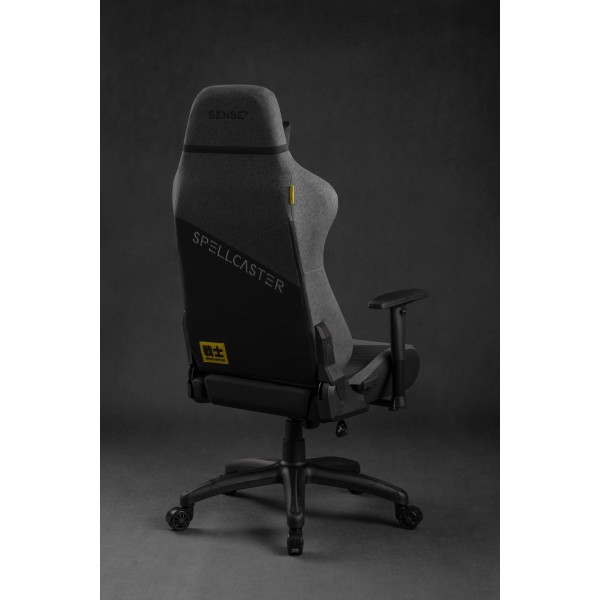 Ігрове крісло Sense7 Spellcaster Senshi Edition XL, тканина, сіре