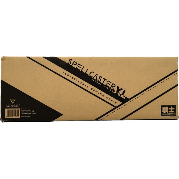 Ігрове крісло Sense7 Spellcaster Senshi Edition XL, тканина, сіре