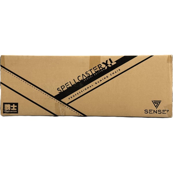 Ігрове крісло Sense7 Spellcaster Senshi Edition XL, тканина, сіре