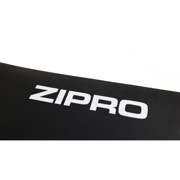 Килимок для йоги Zipro Natural Rubber з ременем 183x68 см, чорний