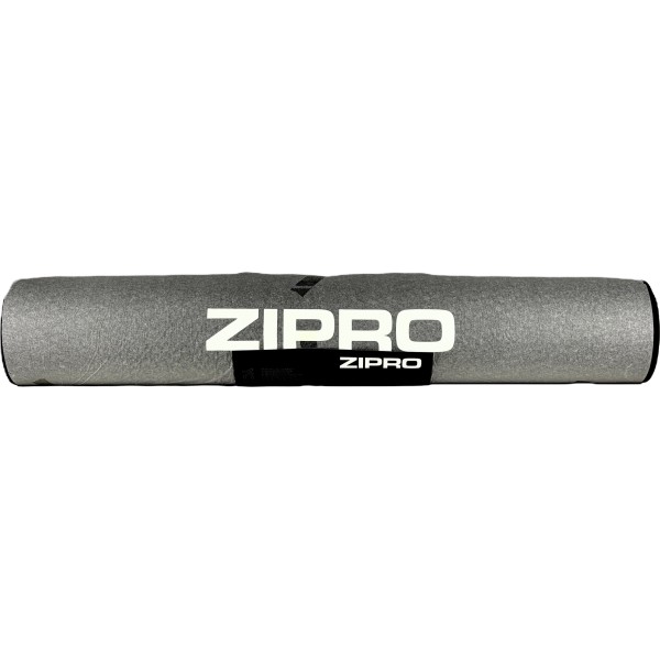Килимок для йоги Zipro Natural Rubber з ременем 183x68 см, чорний