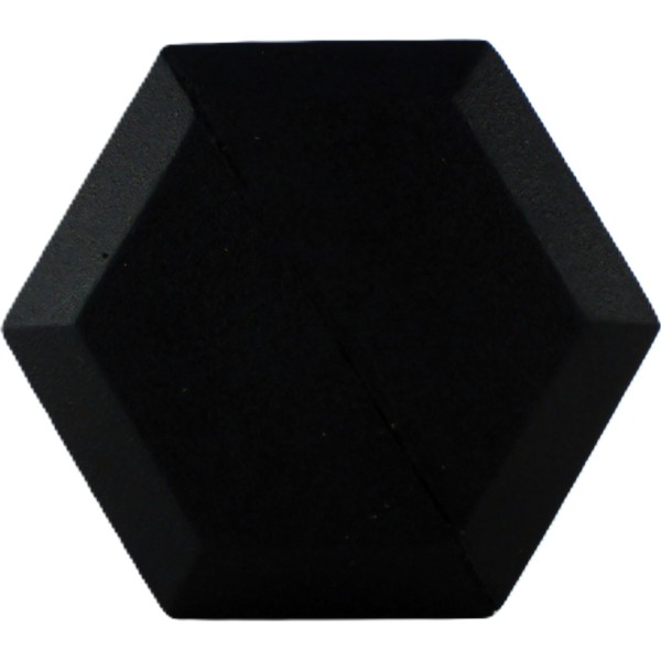 Гантеля Zipro HEX з фіксованою вагою та гумовим покриттям, 2.5 кг