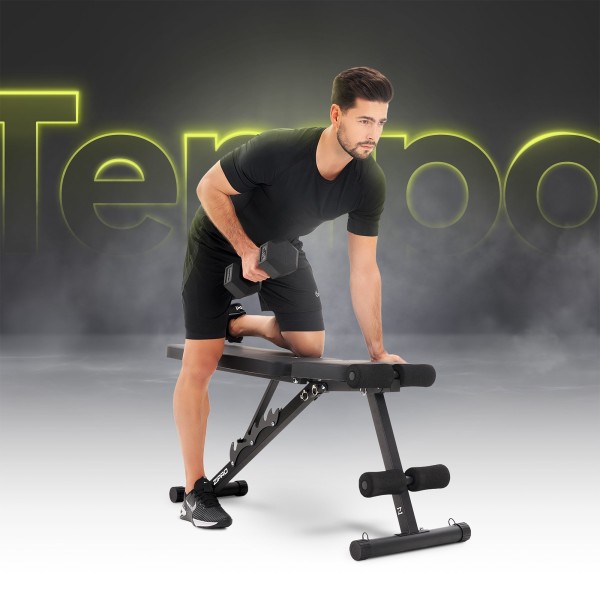 Лавка для пресу багатофункційна Zipro Tempo регульована з еспандерами