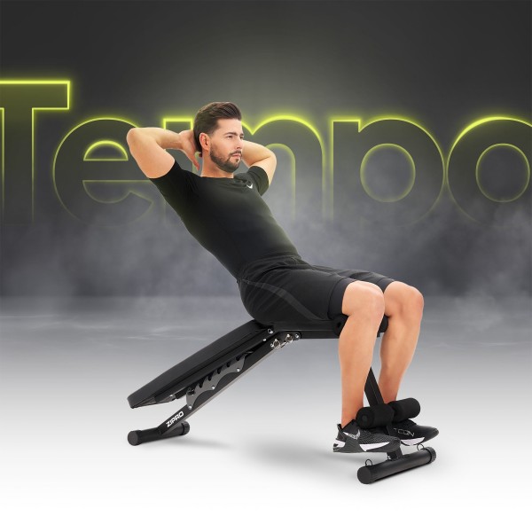 Лавка для пресу багатофункційна Zipro Tempo регульована з еспандерами