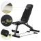 Лавка для пресу багатофункційна Zipro Tempo регульована з еспандерами