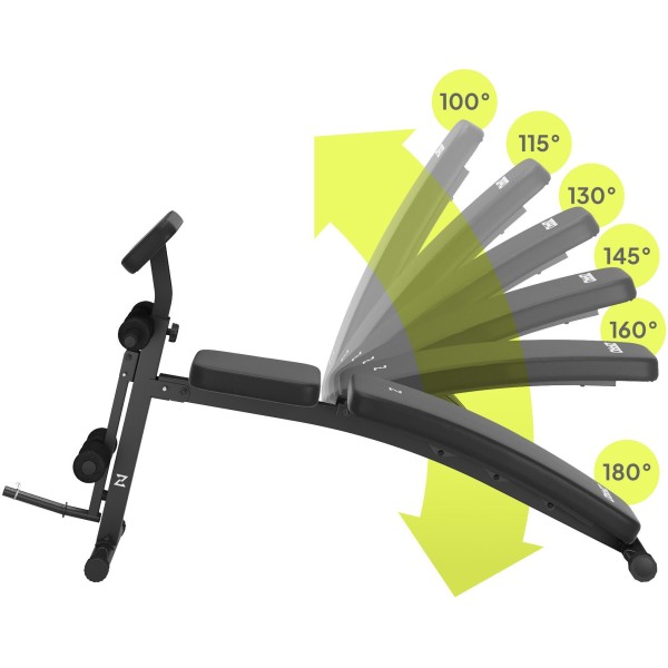 Багатофункціональна лавка Zipro Volume з еспандерами