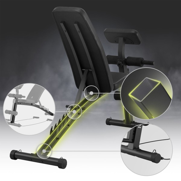 Багатофункціональна лавка Zipro Volume з еспандерами