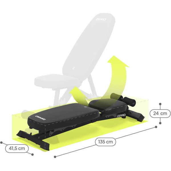 Лавка тренувальна Zipro Jacked регульована