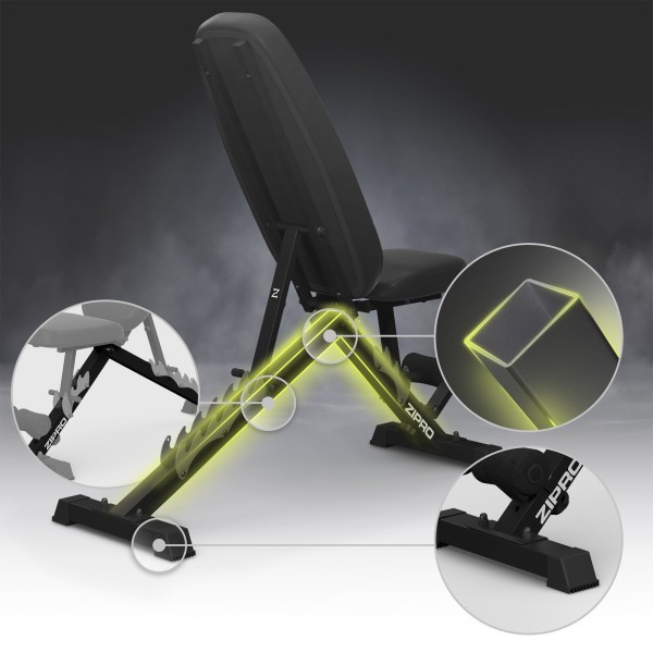 Лавка тренувальна Zipro Jacked регульована