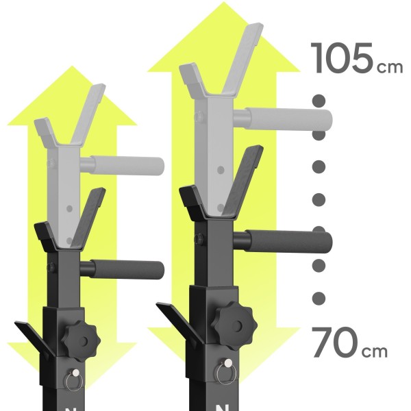 Лавка для жиму зі стійкою Zipro Core складана