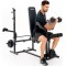 Багатофункціональна лавка Zipro Ripped зі стійками і тренажером Скотта