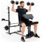 Багатофункціональна лавка Zipro Ripped зі стійками і тренажером Скотта