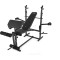 Багатофункціональна лавка Zipro Ripped зі стійками і тренажером Скотта