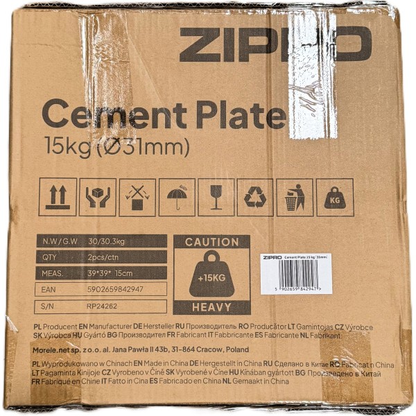 Диск з ABS покриттям Zipro, 15 кг