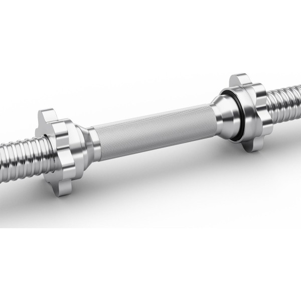 Грифи для гантелей Zipro хромовані, 40 см (28 мм), 2 шт.