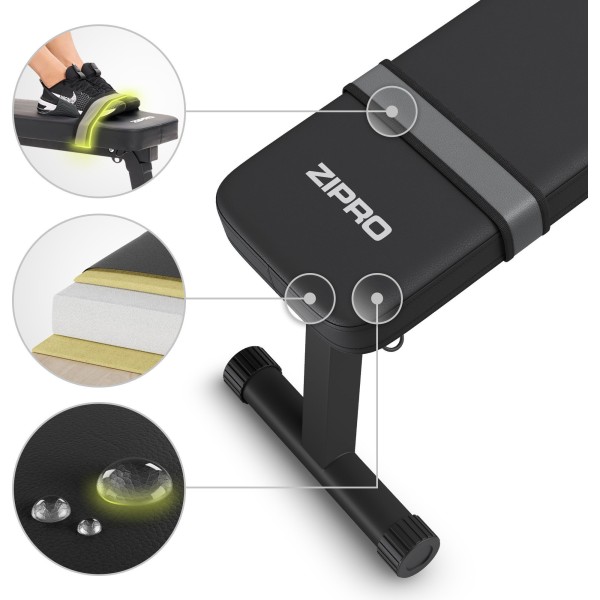 Лавка для пресу складана Zipro Plank з ремнем для перенесення