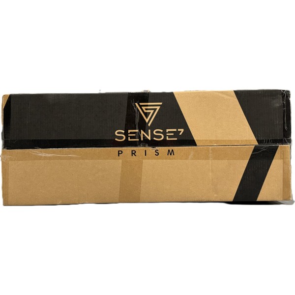 Ігрове крісло SENSE7 Prism, тканина, чорно-синє