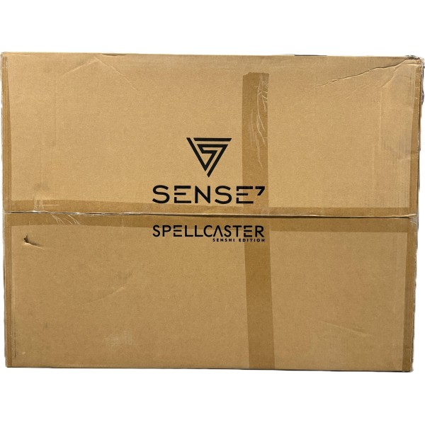 Ігрове крісло Sense7 Spellcaster Senshi Edition XL, тканина, чорне