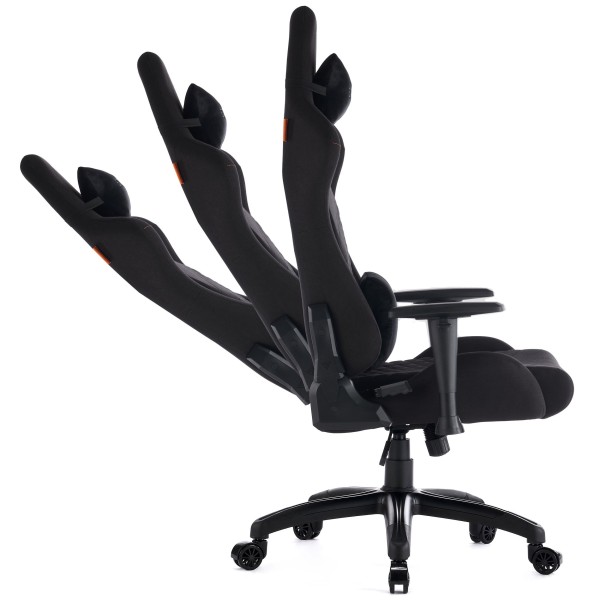 Ігрове крісло Sense7 Spellcaster Senshi Edition XL, тканина, чорне