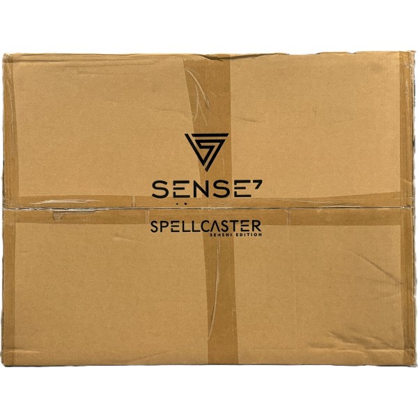 Ігрове крісло Sense7 Spellcaster Senshi Edition XL, екошкіра, чорне