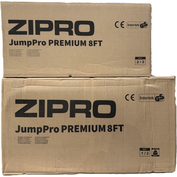 Батут Zipro JumpPro Premium 252 см з внутрішньою сіткою