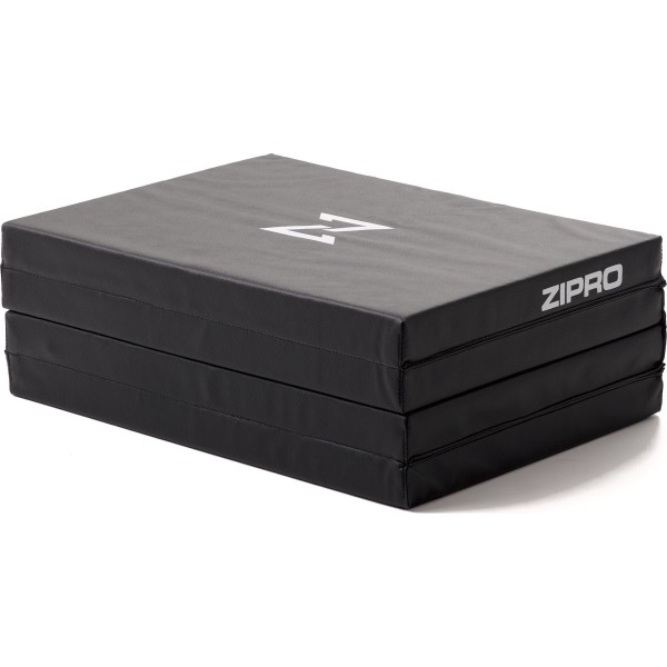 Розкладний гімнастичний матрац Zipro 180×60×5 см, чорний