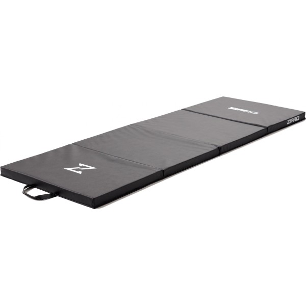 Розкладний гімнастичний матрац Zipro 180×60×4 см, чорний
