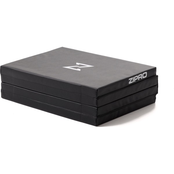 Розкладний гімнастичний матрац Zipro 180×60×4 см, чорний