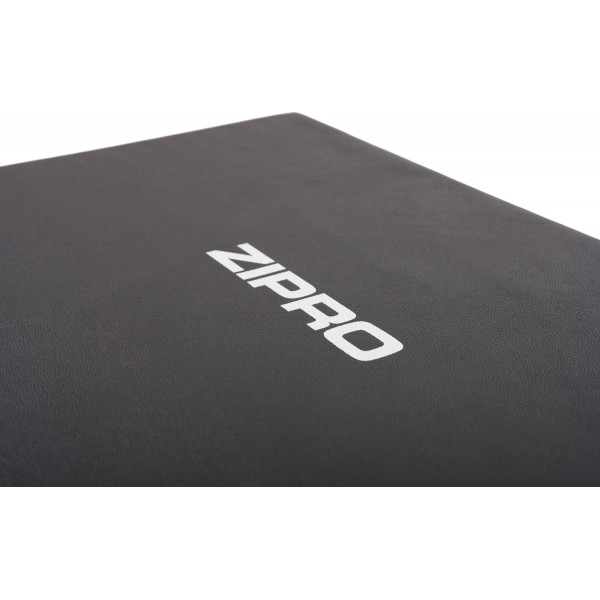 Розкладний гімнастичний матрац Zipro 180×60×4 см, чорний