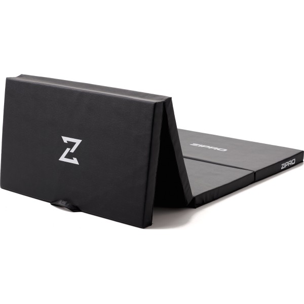 Розкладний гімнастичний матрац Zipro 195×80×5 см, чорний