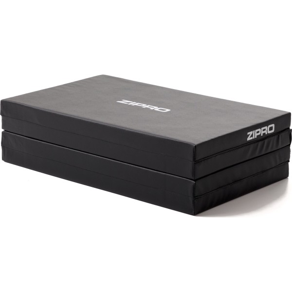 Розкладний гімнастичний матрац Zipro 195×80×5 см, чорний