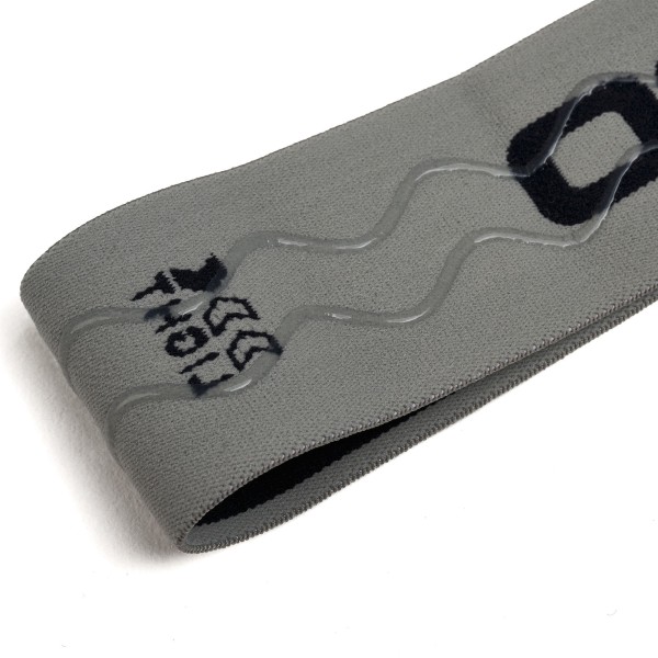 Тканинні гумки опору для фітнесу Zipro Mini Band, 3 шт., чорно-сірі