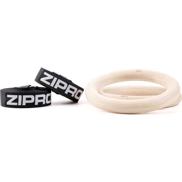 Гімнастичні кільця Zipro Wooden Ring