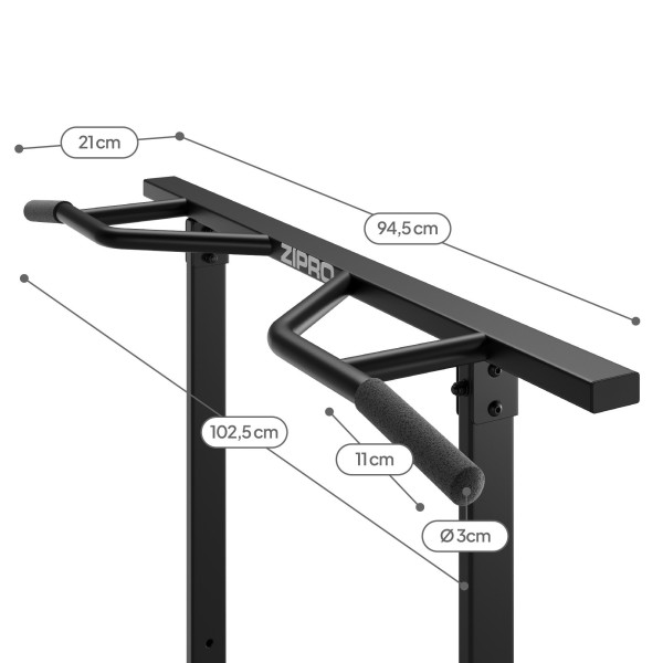 Турнік з брусами Zipro Pullup
