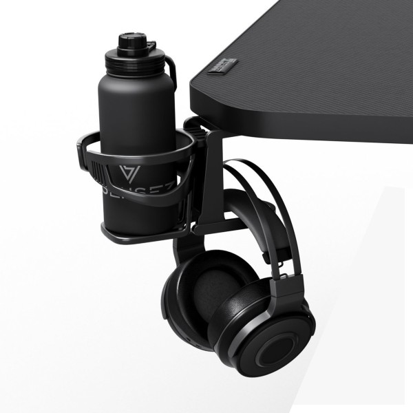 Стіл ігровий SENSE7 Nomad Cybernetic 120×60 см, ігрова поверхня, чорний