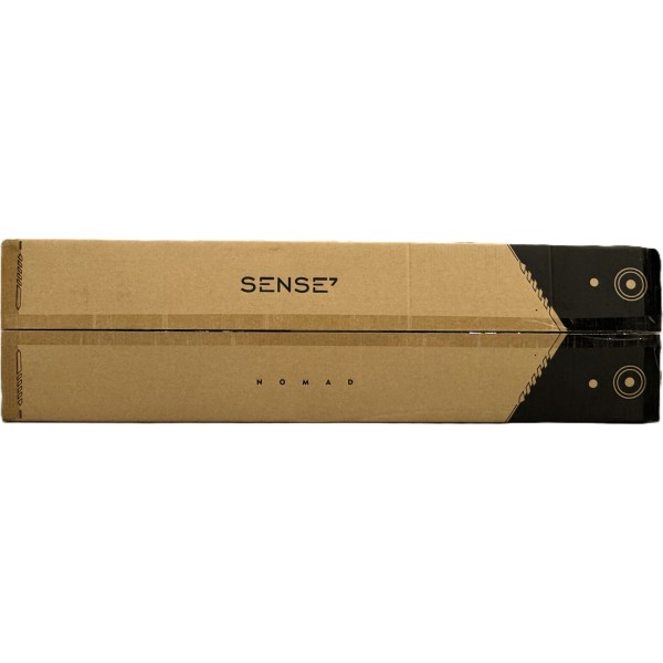 Стіл ігровий SENSE7 Nomad Classic 120×60 см, ігрова поверхня, чорний