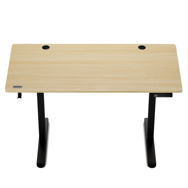 Стіл з регулюванням висоти Sense7 Nojo 120×60 см, електричний, чорно-бежевий